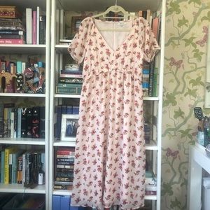 MADEWELL FLOWY MAXI DRESS